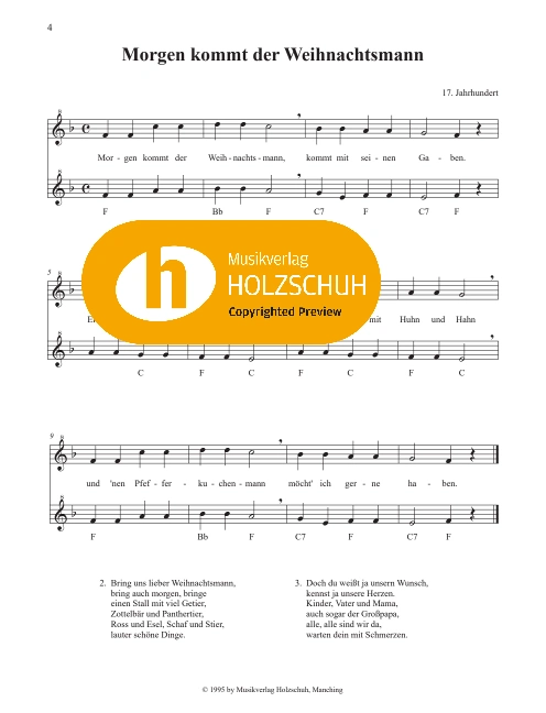 Morgen kommt der Weihnachtsmann